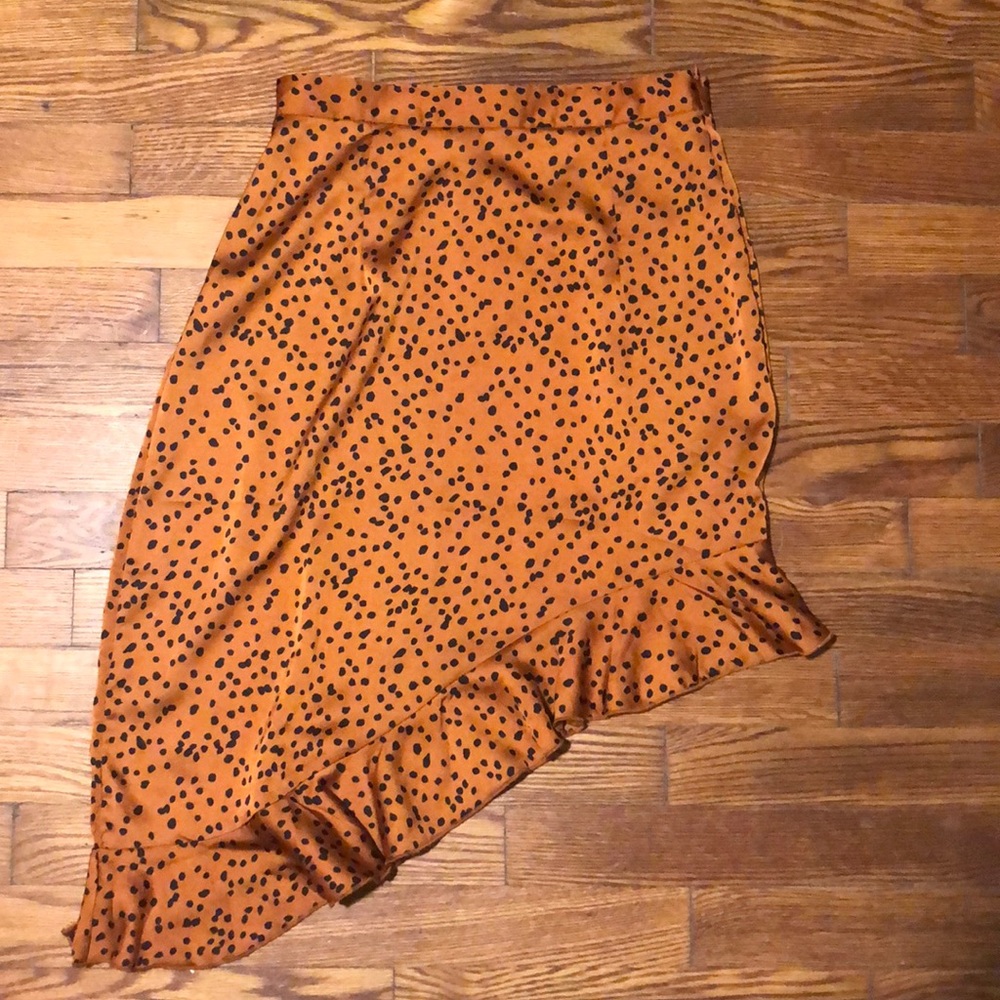 On My Side Polka Dot Skirt